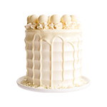 White Chocolate Grand Fudge Cake 