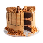 Lotus Biscoff Grand Fudge Cake 