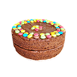 Smarties Grand Fudge Cake 