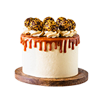 Caramel Fudge Grand Fudge Cake 