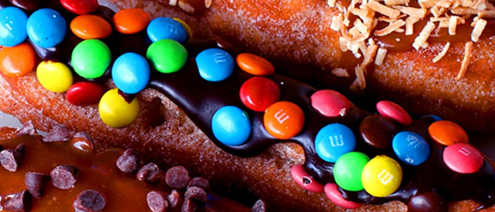 Loaded M&m Delight Churros 