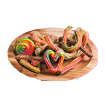 Loaded Rainbow Colours Churros 