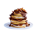 Nutella Pancake Stack 