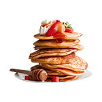 Strawberry Magic Pancake Stack 