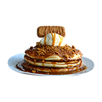 Lotus Biscoff Pancake Stack 