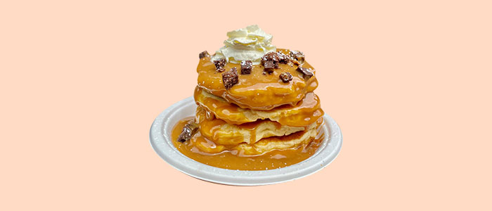 Brownie Sensation Pancake Stack 