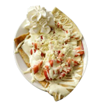 White Chocolate Crepe 