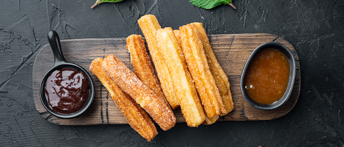 Churros With Nutella 