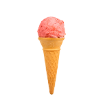 1 Scoop Cone Of Ice Cream 