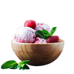 4 Scoops Tub Of Ice Cream 