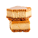 Caramel Shortcake With Biscoff Crumbs & Sauce 